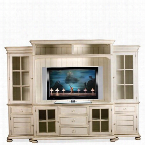 Ri Verside 16740-16742-16748-16749 Placid Cove Entertainment Center  In Honeysuckle White