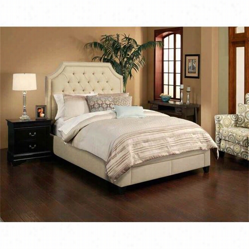 Seahawk 72503 Audrey Queen Two Drawer Stroage Bed