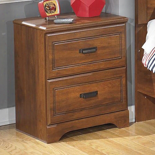 Signature Desgn By Ashley B228-92 Barchan Two Drawer Nightstand