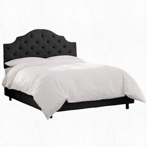 S Kyline 632bed Queen Tufted Ntoched Bed