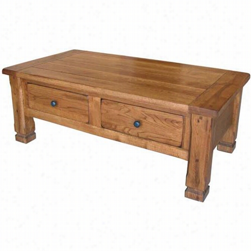 Sunny Designs 3133ro Sedona 19&quof;" Coffee Table In Rustic Oak