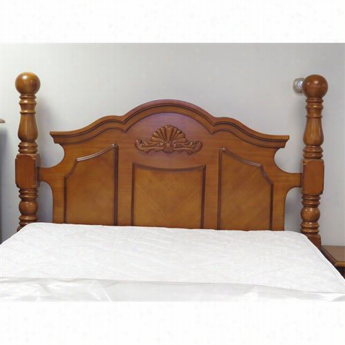 Evening Trading Ss- By100-qh Brighton Queen Headboard In Rich Cherry