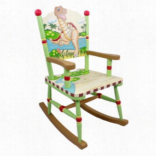 Teameon Td-0076a Dinosaur Kingdom Rocking Chair