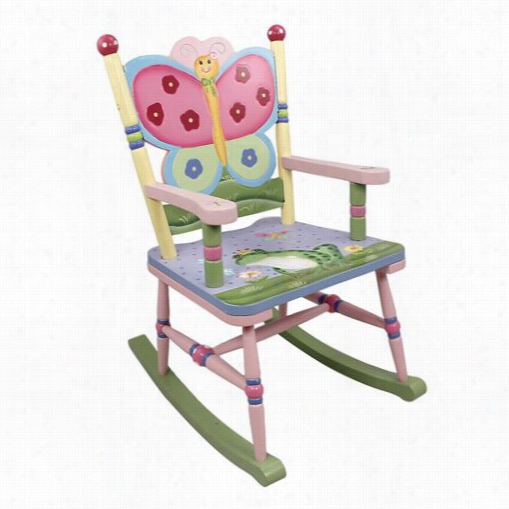 Teamson W-7499a Magic Garden Rocking Chair