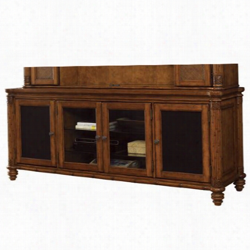 Tommy Bahama 531-908 Island Estaet Blae Island Entertainment Console I N Plantation/mean Bron