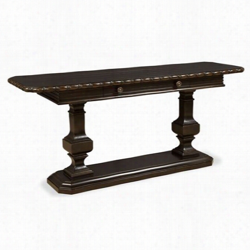 Universal Furniture 246803 Castella Console Table In Antique Black