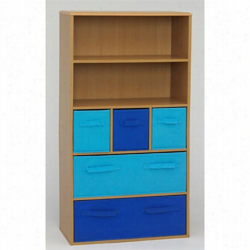 4d Concpete 12355 Boy's Storage Bookcase