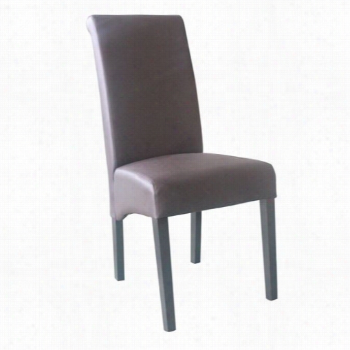 4d Concepts824059 Sleek High Back Parson's Chair