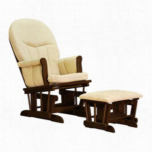 Afg Baby Furniture Gl7026e Athena Deluxe Glider Chairman In Espresso