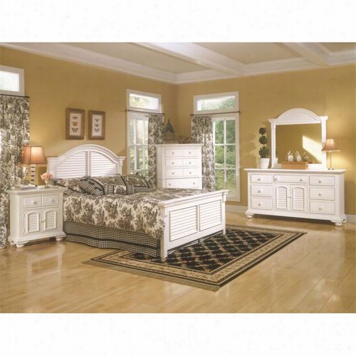 American Woodcrafterrs 65 Cottage Traditions Queen Panelbed