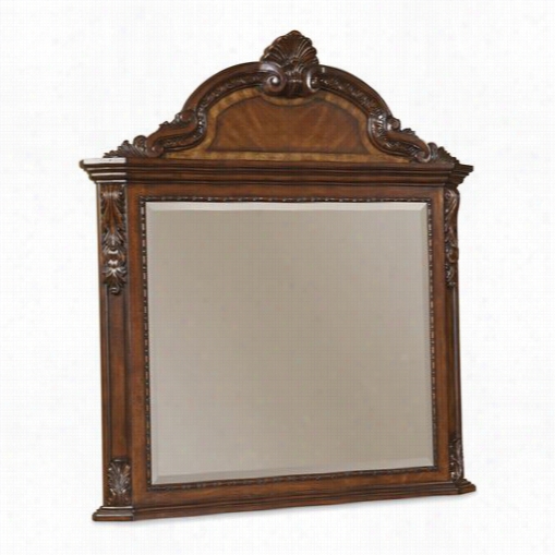 A.r.t. Furniture 143121-2606 Old World Crowned Landscape Mirror