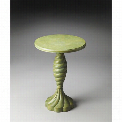 Butler 2668025 Metalworks  Accent Table In Green