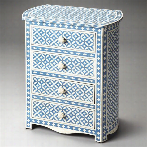 Butler 3123070 Bone Inlay Accent Che St In Blue