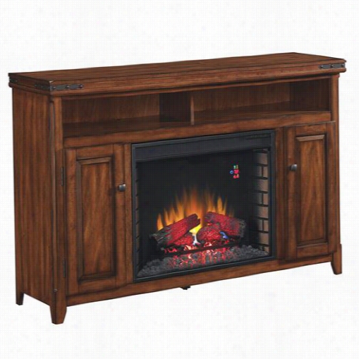 Classic Flame 28mm9644-x332 Mayfield Electric Fireplace Insert And Media Mantel In Chrry