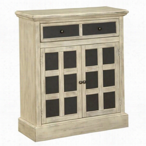 Coast To Coast 67454 Individual Drawer Two Door Cabinet In Ki Nsale Grey/ivory