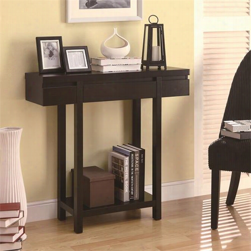 Coaster Furniture 950135 Modern Entry Table With Lower Shelf