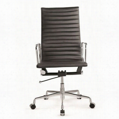 Fine Mod Ijports Fmi9270 Togp High Back Leather Office Chair