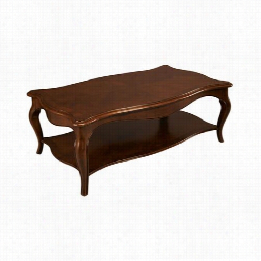 Hammary 091-910 Cherry Grove Rectangle Cockail Table In Mid Tone Brown