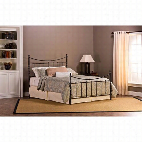 Hillsdale Furnitur E1161btw Sebastion Twin Bed Set In Weathere D Black - Rails Not Included