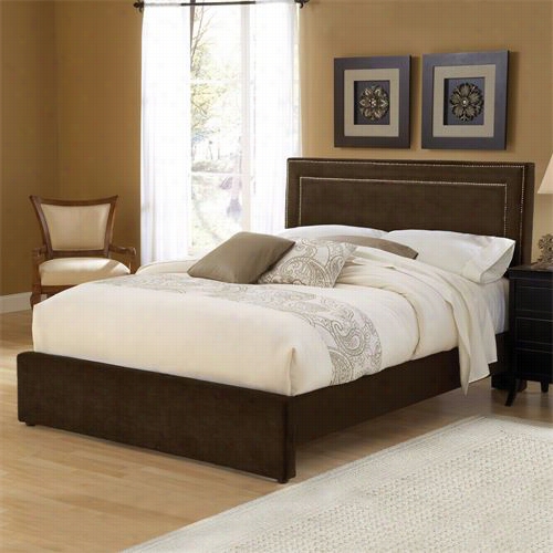 Hillsdale Furniture 1554bqra Amber Queen Bed Set In Chocolate