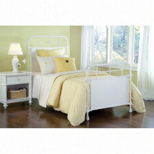 Hillsdale Furniture 1708btwr Kensingto Ntwin Bd Set In Textured White