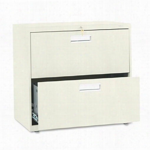 Hon Industries Hon672l 600 Series 30"" 2 Drawers Lateral File