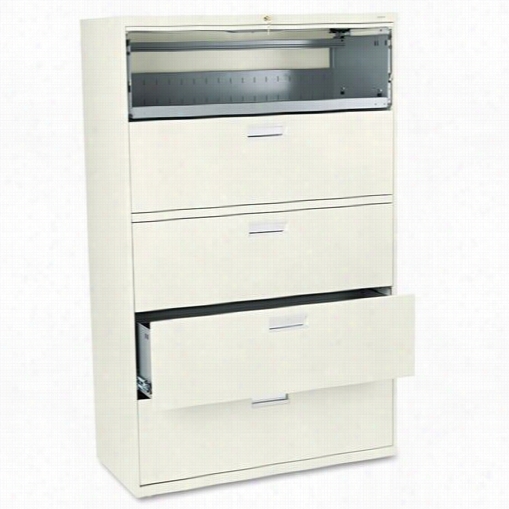 Hon Industriess Hon695l 600 Series 5 Drawers Lateral File
