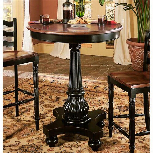 Hooker Furniture 332-75-2002 Indigo Creek Pub Table In Black