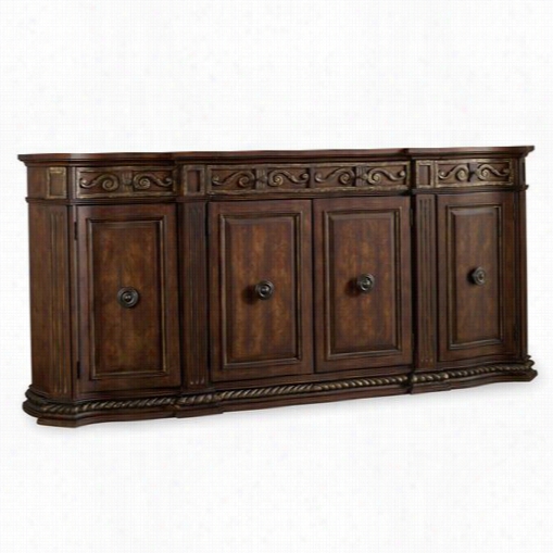 Hooker Furniture 5091-85001a Dagio 96"" Credenza In Dark Forest