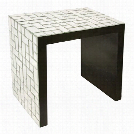 Howard Elliott 65010 Mosaicmirrored Accent Table