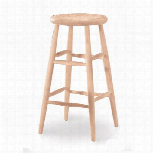 International Concepts 1s-830 30"" H Scooped Seat Stool