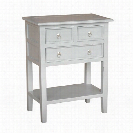 Jeffn  Jj-nw302-lg Neewton Side Table In Light Grey