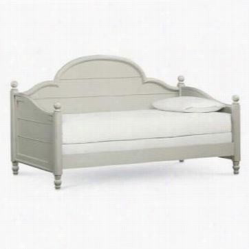 Legacu Classic Furniture 3832-5601k Wenry Bellissimo Twin Complete Panel Daybed In Seashell White