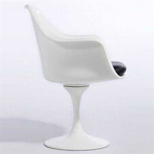 Mobital Classic-contemmp Orary-eos-armchair Eos Armchair In White With Grey Fabric