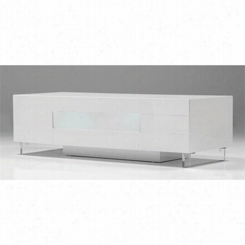 Mobital Vero-tvcabunet Vero Tv Cabinet In High Gloss White