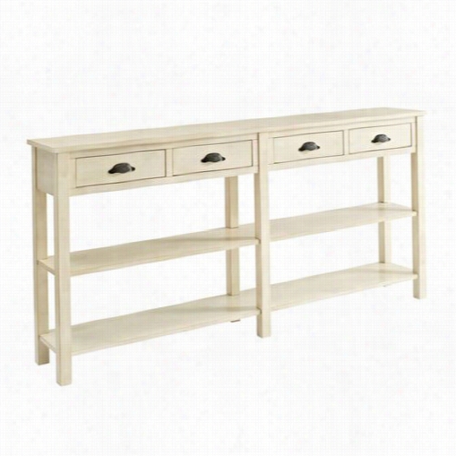 Powell Furniture 149-534 4 Drawer Console In Soho Choice Part Crackle