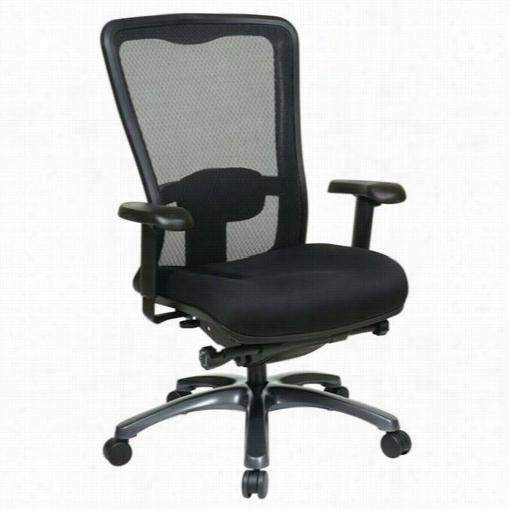 Proline Ii 97720-30 Progrid Black High Back Offcie Chair In Black