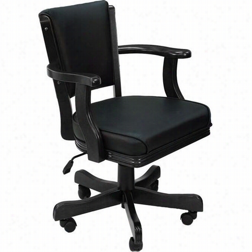 Ram Gamerooms Gchr2blk Swivel Game Chair In Black