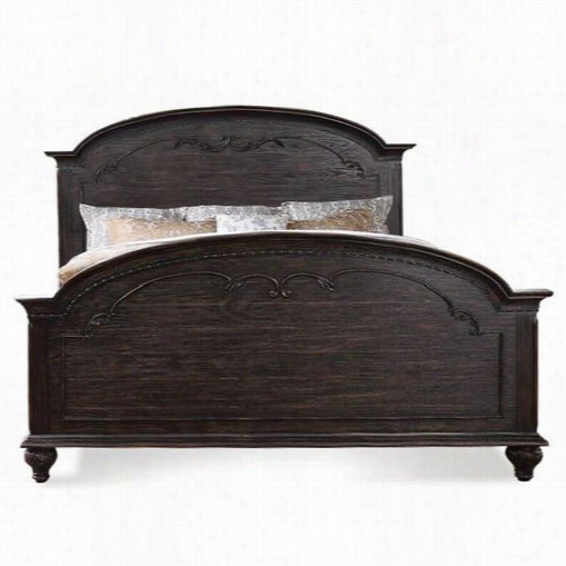 Riverside 11880-11881-11872 Bellagio King Bed With Carved Headboard And Footboard