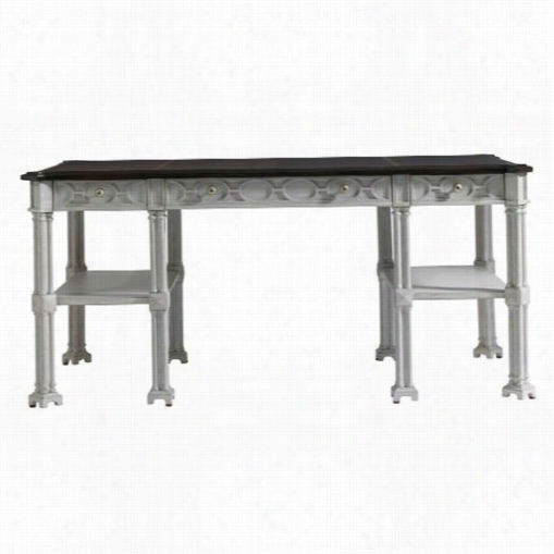 Stanley Furniture 302-45-03 Charleston Regency Russell Writing Desk In Gray Lienn