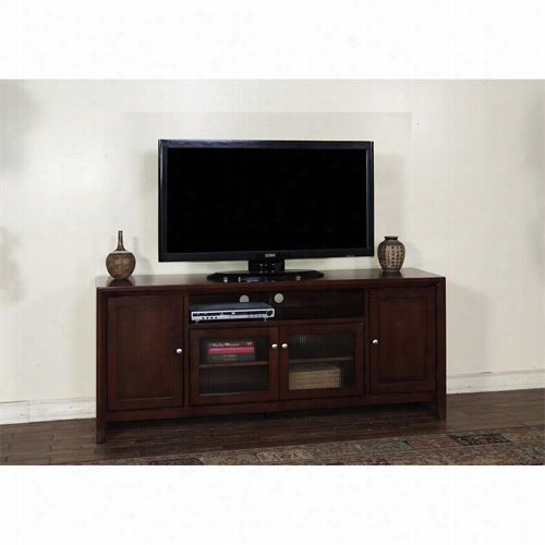 Sunny Designs 3528a-72 Tv Console In Cappuccino