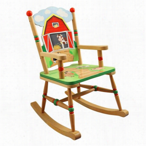 Teamson Td-11332a Happy Fadm Rocking Chair