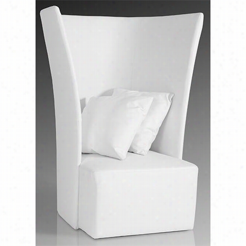 Vig Furniture Vgwcgal15 3-wht Divani Casa Bastia Modern Leather Leisure Chair In Hite