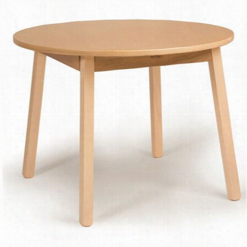 Wh Itney Brothers Wb0179 Round Children's Table In Natural