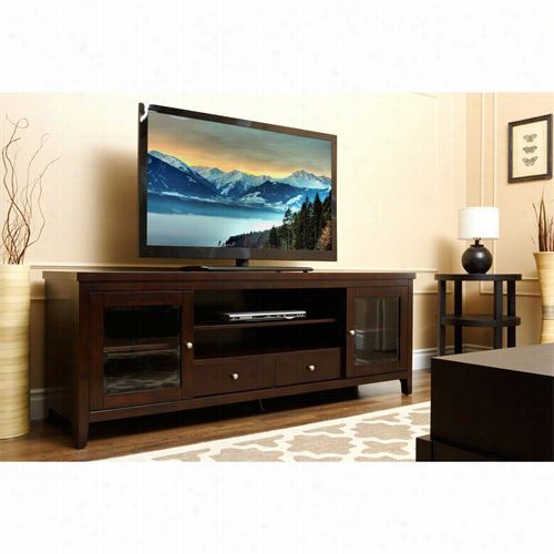 Abbyson Livig Hm-5420-1340 Winsome Consolle Tv Stand In Espresso