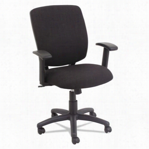 Alera Alete4711 Everyday Task Swivel/tilt Chair In Anthracite