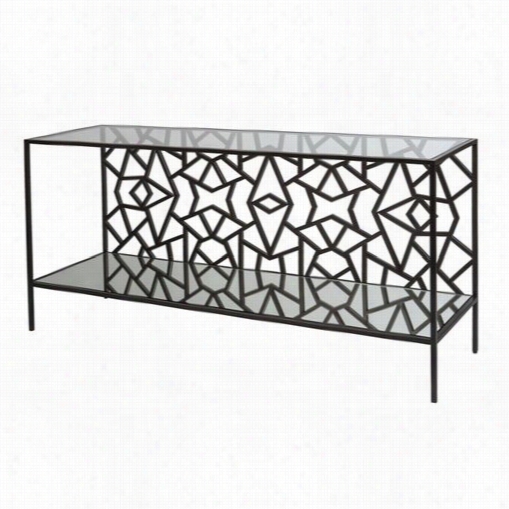 Allan Copley Designs 21401-03 Cracked Ice Console Table