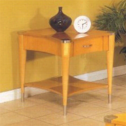 Mountainous Furniture  62-02 Sausalito End Table With Drawers In Natural