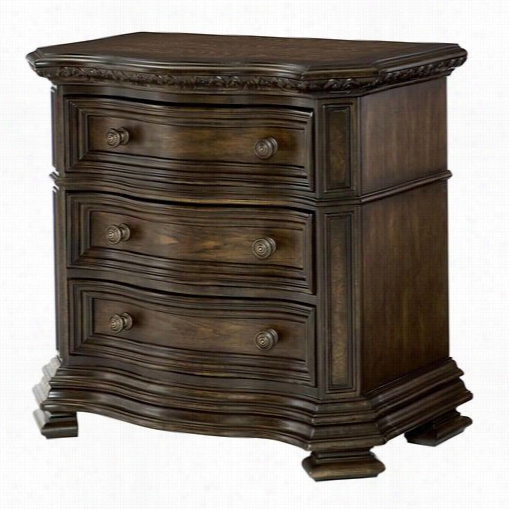 American Drew 410-420 Casalone Drawer Nightstand Iin  Espresso