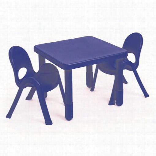 Angeles Ab716202 Myvalue Preschool Square Table And  2chairset